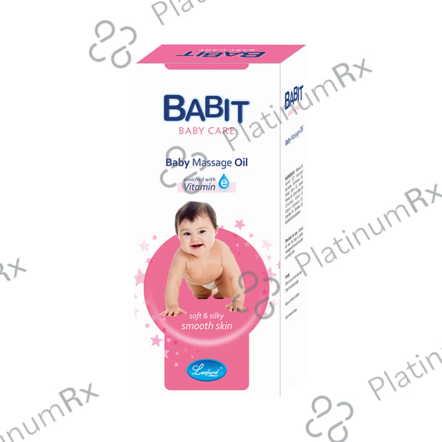 Babit Baby Massage Oil Enriched with Vitamin E 100ml