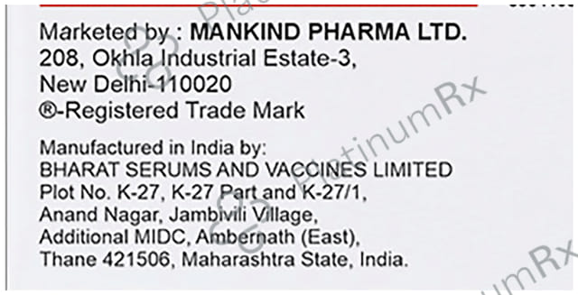 Hemoject 1000mg Injection 20ml
