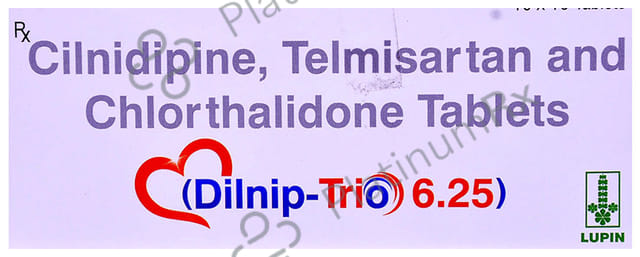 Dilnip Trio 40/10/6.25mg Tablet 10s
