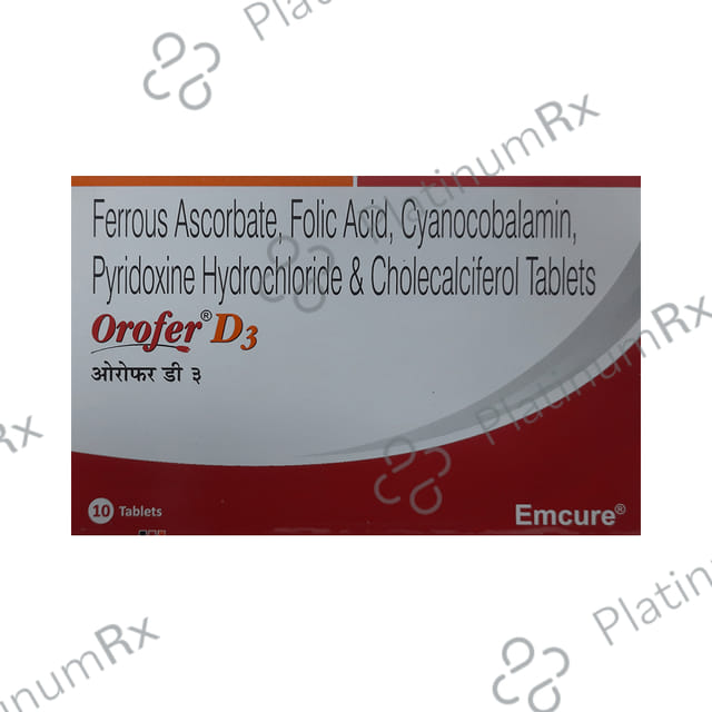 Orofer D3 Tablet 10s