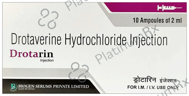 Drotarin 40mg Injection 2ml