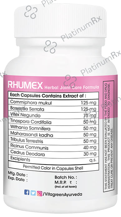 Vitagreen Rhumex Capsule