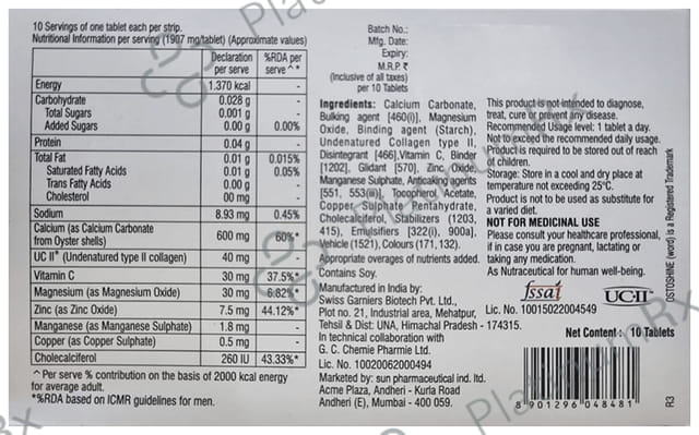 Ostoshine Tablet 10s