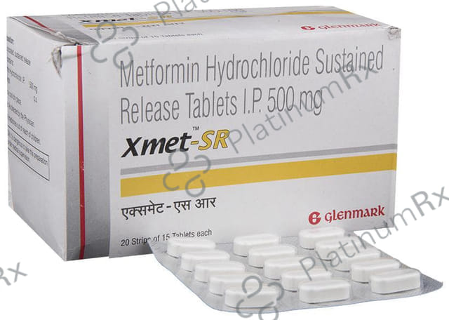 Xmet SR 500mg Tablet 15s