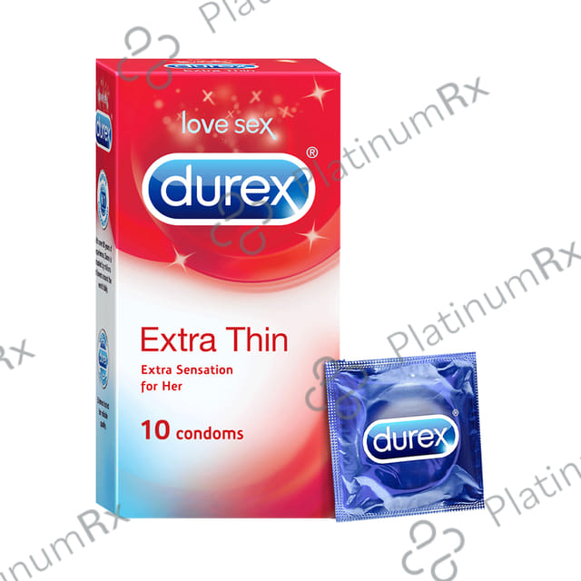 Durex Extra Thin Condom 10s