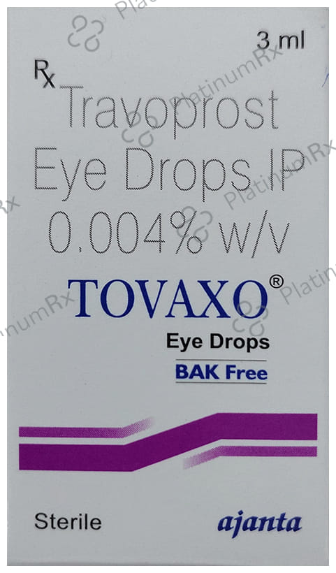 Tovaxo 0.004% BAK Free Eye Drop 3ml