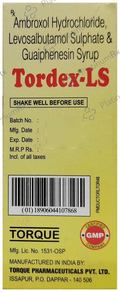 Tordex-LS Syrup