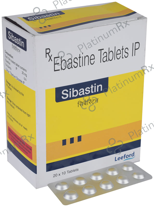 Sibastin 20mg Tablet 10s