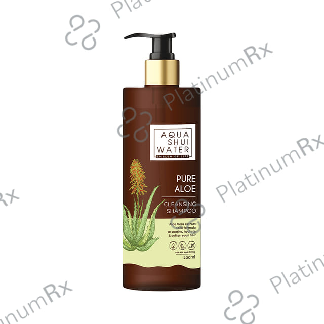 Aqua Shui Water Pure Aloe Cleansing Shampoo