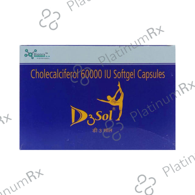 D3 Sol Softgel Capsule 4s