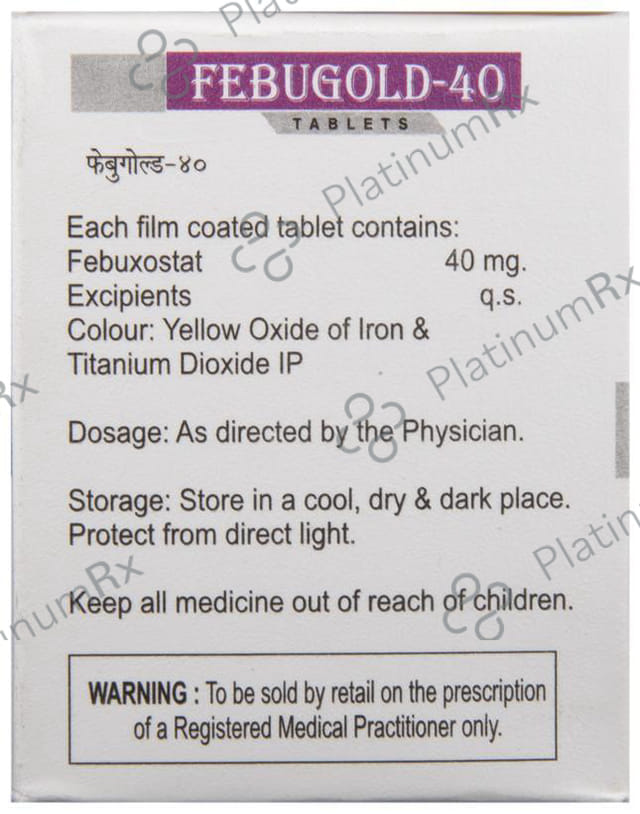 Febugold 40 Tablet