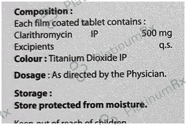 Klarim 500mg Tablet 10s