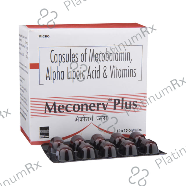 Meconerv Plus Capsule 10s