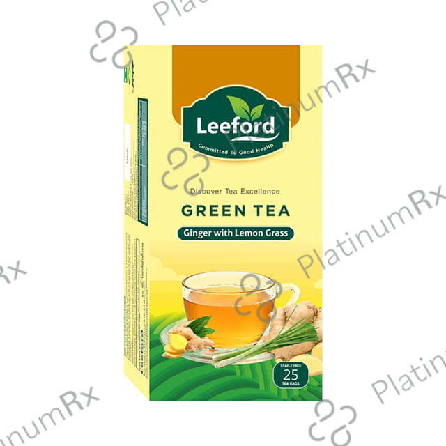 Leeford Green Tea Ginger and Lemongrass
