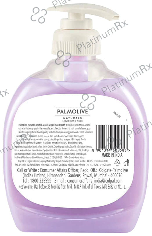 Palmolive Naturals Orchid and Milk Handwash