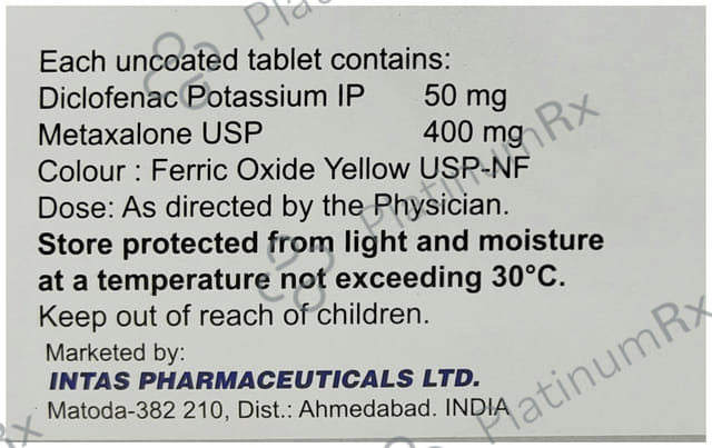 Flaminta 50/400mg Tablet 10s