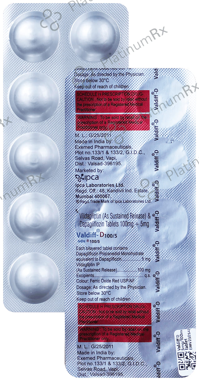 Valdiff D 5/100mg Tablet 10s