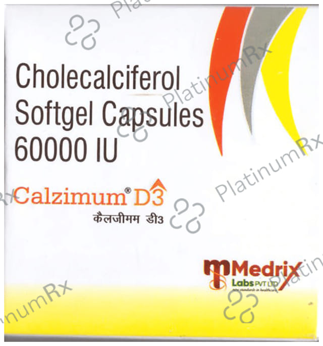Calzimum D3 Softgel Capsule 4s