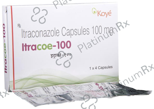 Itracoe 100 Capsule 4 Capsule