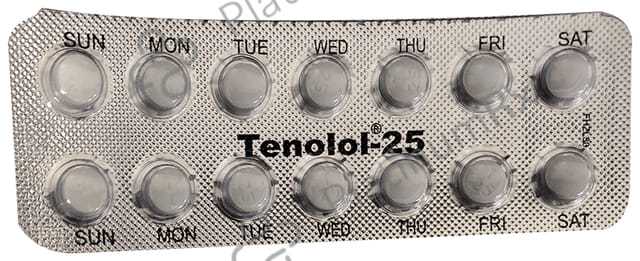 Tenolol 25mg Tablet 14s