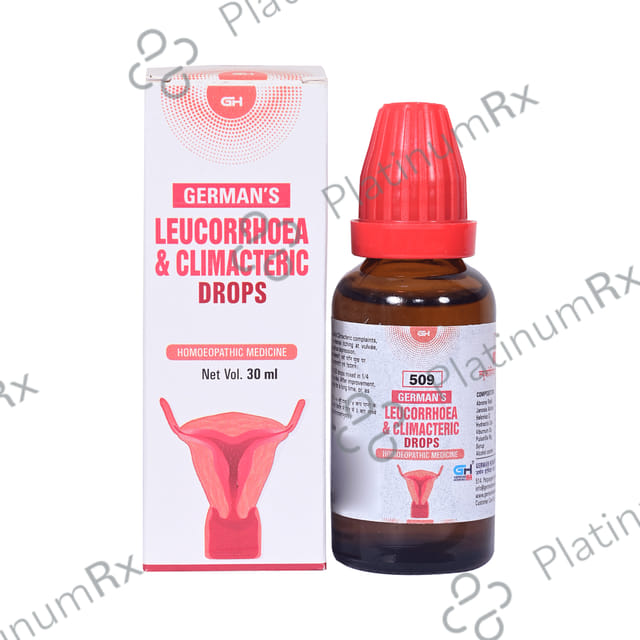 German's 509 Leucorrhoea & Climacteric Drop