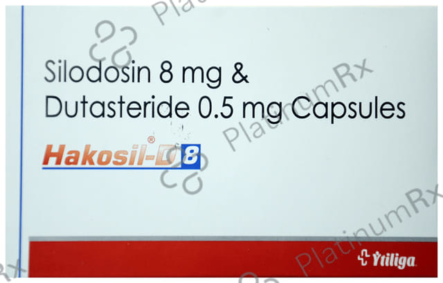 Hakosil D 8/0.5mg Capsule 10s