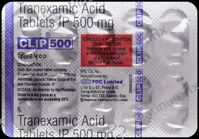 Clip 500mg Tablet 10s