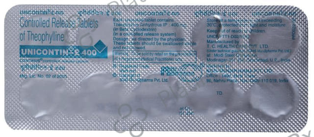 Unicontin E 400mg Tablet CR 10s