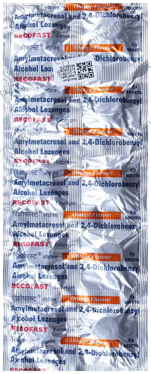 Recofast Lozenges Orange