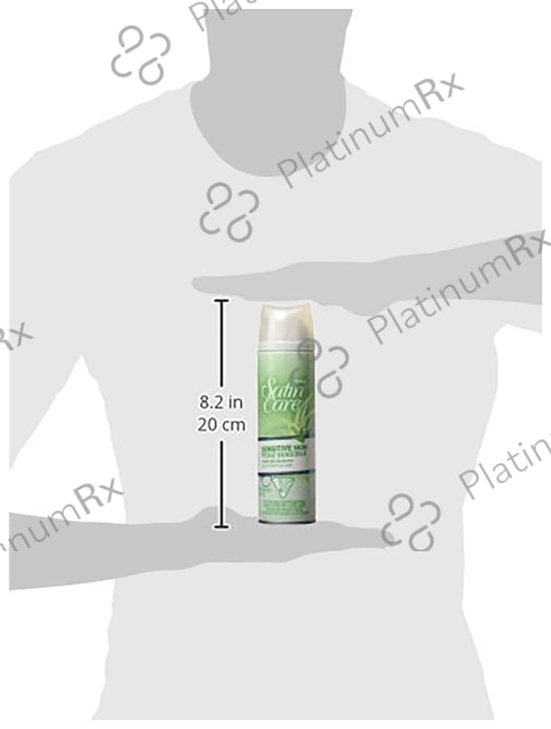 Gillette Satin Care Sensitive Skin Shave Gel For Women