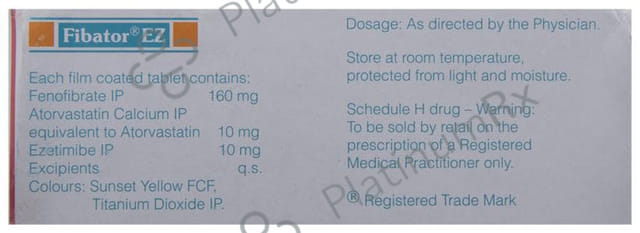 Fibator EZ 10/160/10mg Tablet 10s