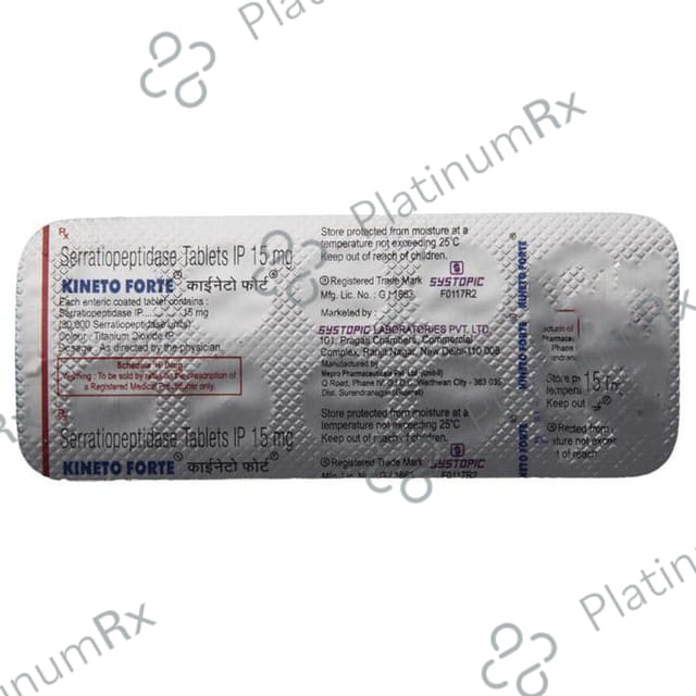 Kineto Forte 15mg Tablet 10s