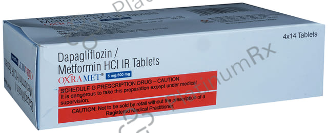 Oxramet 5/500mg Tablet IR 14s