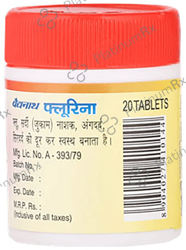 Baidyanath (Noida) Flurina Tablets