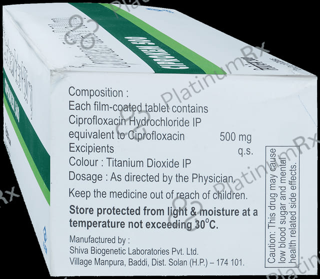 Ciprokem 500mg Tablet