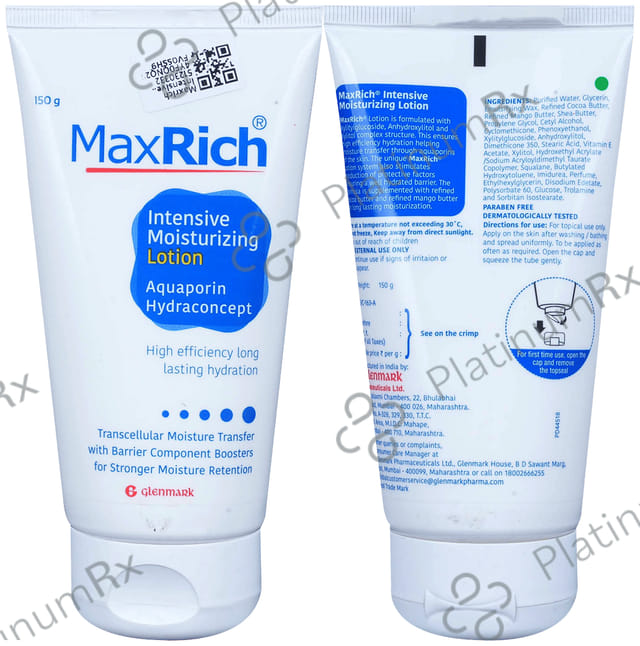 Maxrich Intensive Moisturizing Lotion 150gm