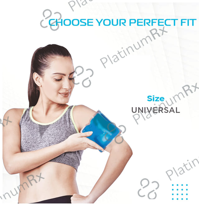 Vissco Icecool Gel Pack, Re-Freezable for Shoulder & Back Pain Relief Universal