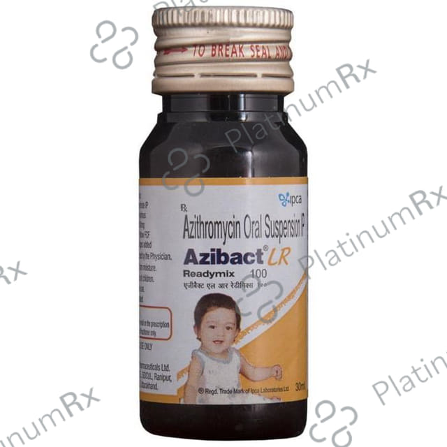 Azibact LR 100mg Readymix Oral Suspension 30ml