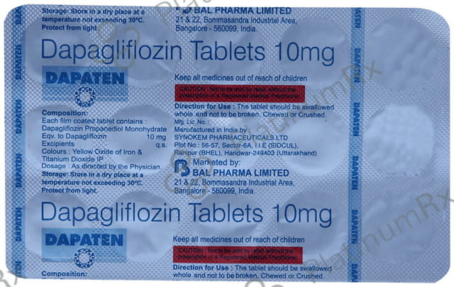 Dapaten 10mg Tablet 15s