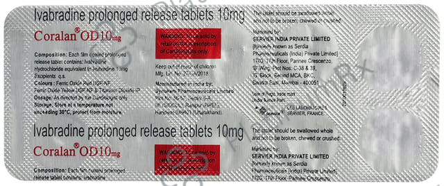 Coralan OD 10mg Tablet PR 10s
