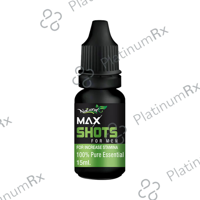 Natural Max Shots for Men for Increase Stamina 100% Pure Essential Oil