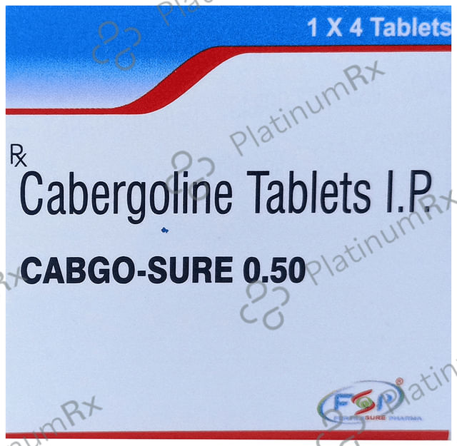 Cabgo-Sure 0.50 Tablet