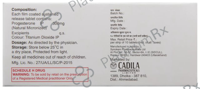 Algest SR 300mg Tablet 10s