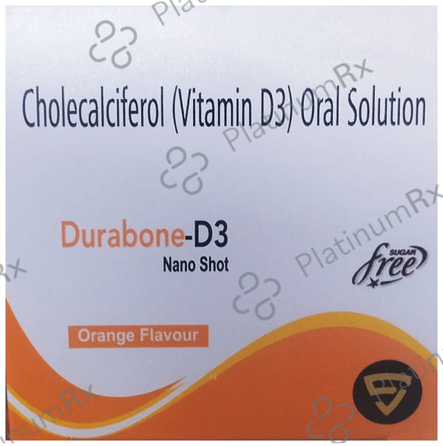 Durabone-D3 Nano Shot Orange Sugar Free