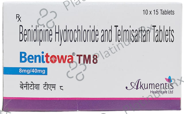 Benitowa TM 8/40mg Tablet 15s