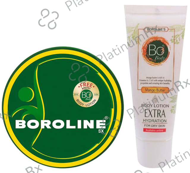 Boroline SX Antiseptic Ayurvedic Dry Skin Cream 100 gm
