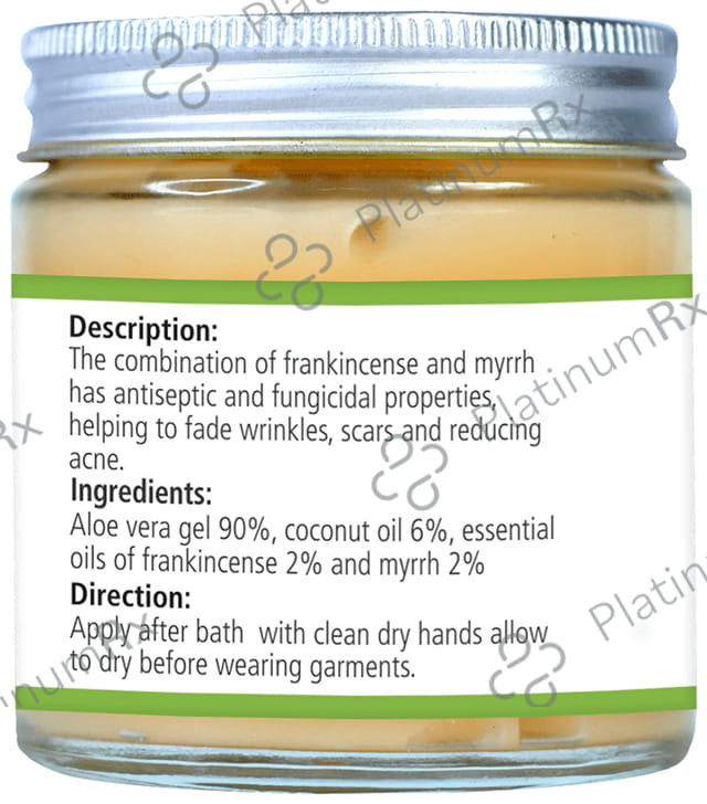 Natuur Moisturiser Frankincense and Myrrh