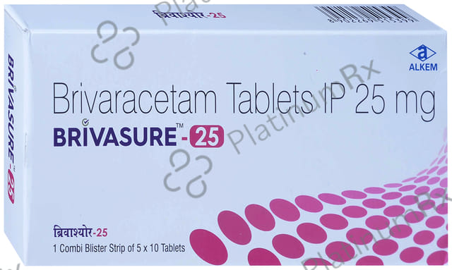 Brivasure 25mg Tablet 10s