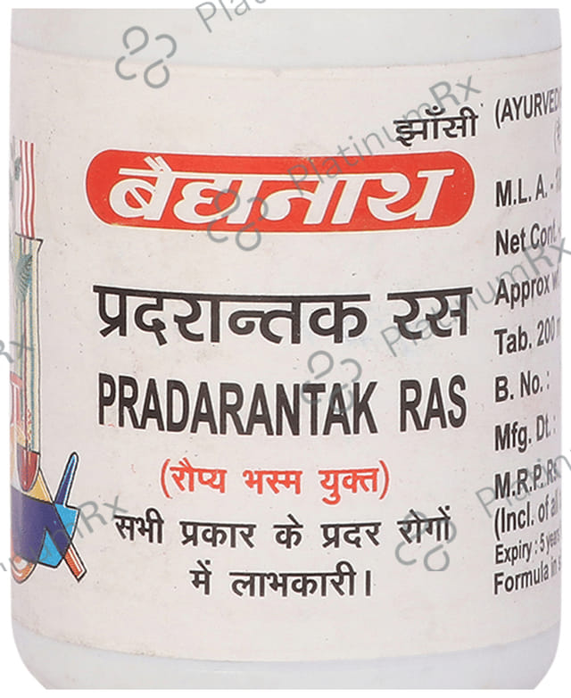 Baidyanath (Jhansi) Pradarantak Ras Tablet