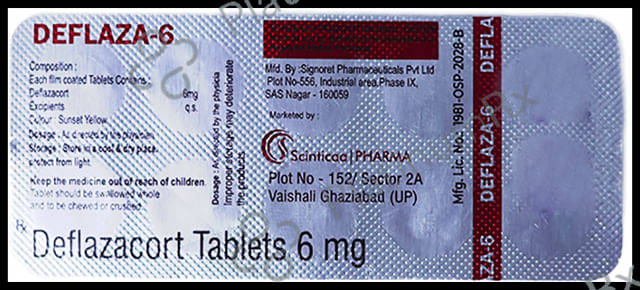 Deflaza 6 Tablet